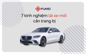 7 kinh nghiệm lái xe mới cần trang bị