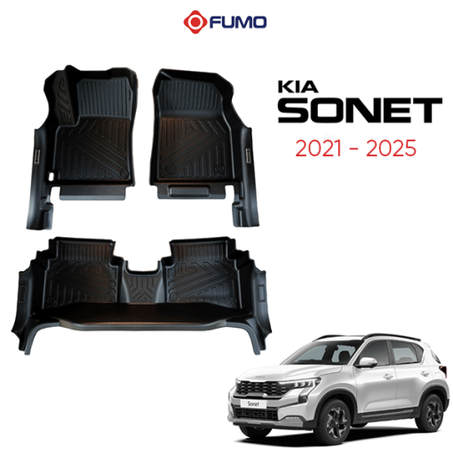 Thảm Lót Sàn Ô Tô TPE Kia Sonet 2021-2025