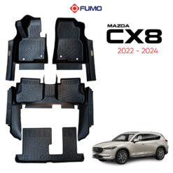Thảm lót sàn ô tô TPE Mazda CX8 2022-2024