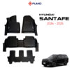 Thảm lót sàn ô tô TPE Hyundai Santafe 2024-2025