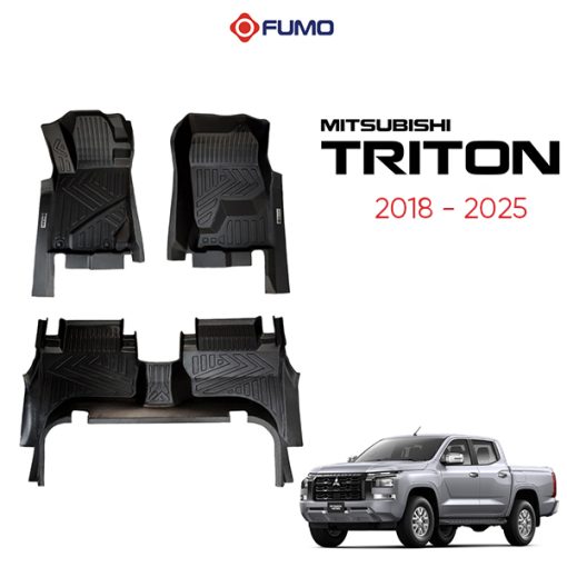 Thảm lót sàn ô tô TPE Mitsubishi Triton 2018 - 2025