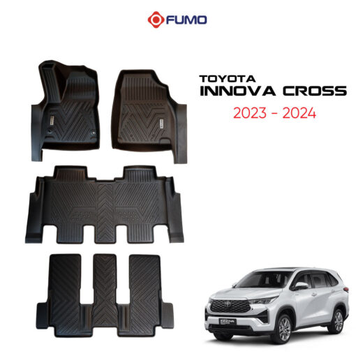 Thảm lót sàn ô tô TPE Toyota Innova Cross 2023-2024