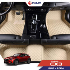 Thảm lót sàn ô tô 6D Mazda CX3 2018-2024