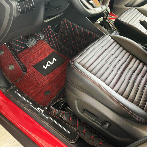 Thảm lót sàn ô tô 6D Kia Sonet 2021-2024