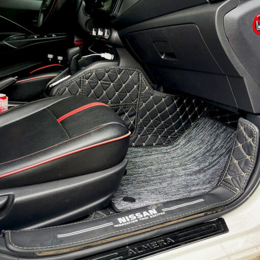 Thảm lót sàn ô tô 6D Nissan Almera 2021-2023