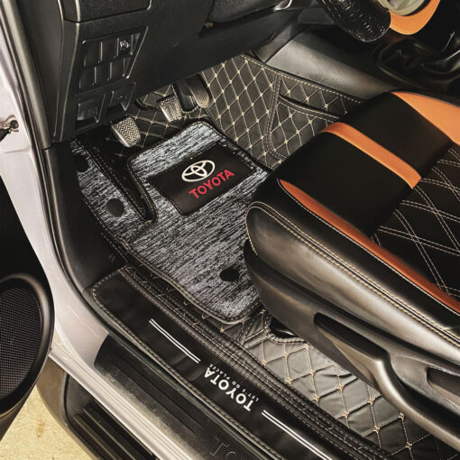 Thảm lót sàn ô tô 6D Toyota Hilux 2021-2024