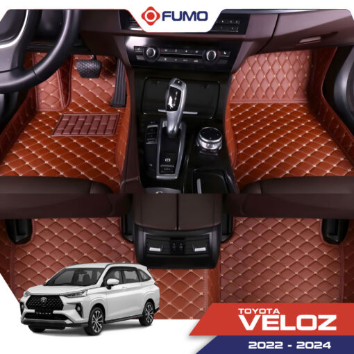 Thảm lót sàn ô tô 6D Toyota Veloz 2022-2024