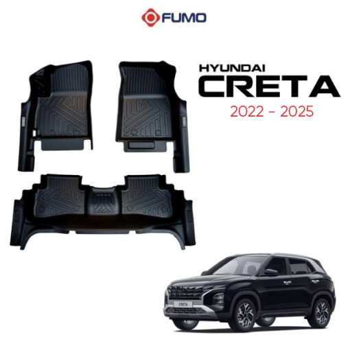 Thảm Lót Sàn Ô Tô TPE Hyundai Creta 2022 – 2025