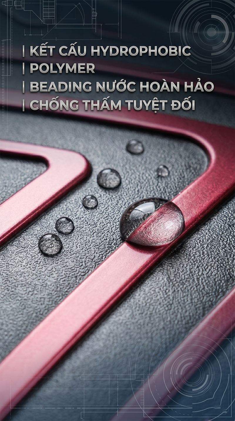 Thảm TPE Vinfast VF6 chống thấm tuyệt đối