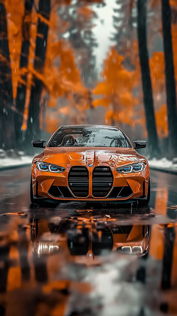 Mẫu hình nền xe ô tô 4k với hiệu ứng sống động