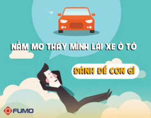 nằm mơ thấy mình lái xe ô tô đánh đề con gì