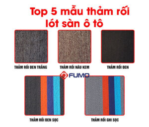 thảm rối lót sàn ô tô