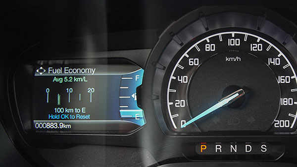 cách tính lượng xăng tiêu thụ khi đi 100km