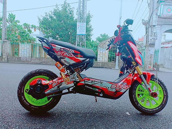hình ảnh xe đạp điện độ độc lạ