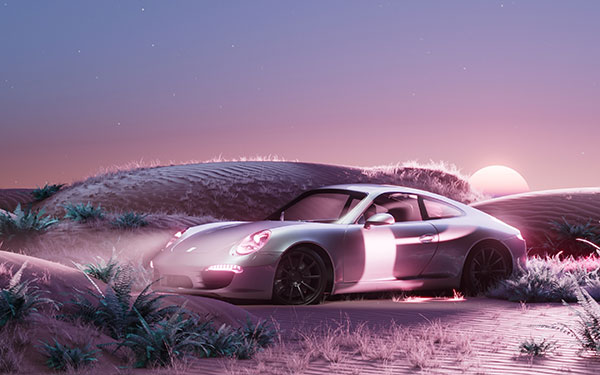 hướng dẫn tải hình nền xe Porsche 4k
