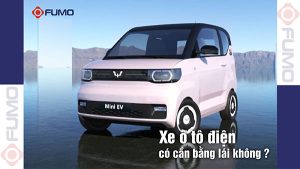 Xe ô tô điện có cần bằng lái không?