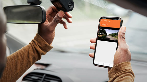 xem camera hành trình trên điện thoại