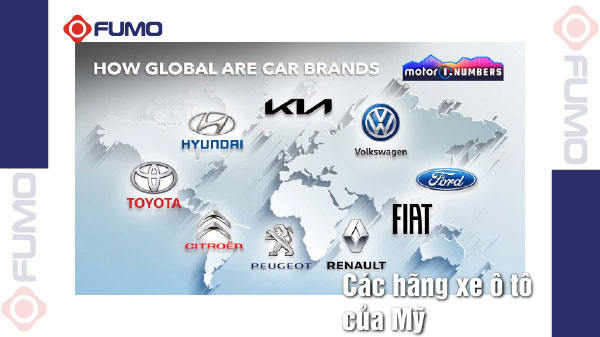 các hãng xe ô tô của Mỹ