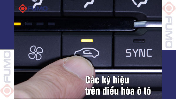 Các ký hiệu trên điều hòa ô tô