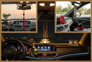 cách trang trí xe ô tô theo phong thuỷ