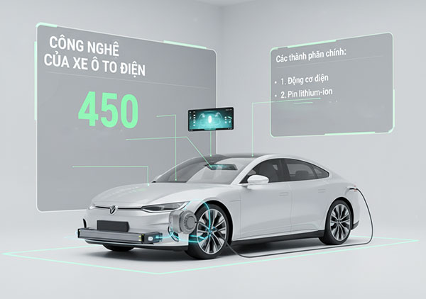 công nghệ của xe ô tô điện