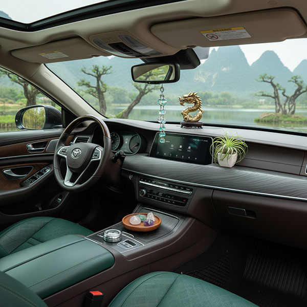 nguyên tắc cơ bản của phong thuỷ khi trang trí xe ô tô