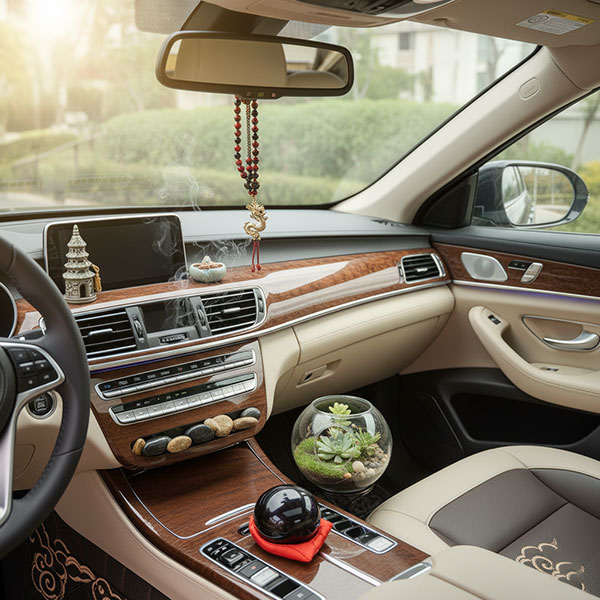 Phụ kiện trang trí xe ô tô phù hợp từng mệnh