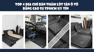thảm lót sàn ô tô bằng cao su TPHCM