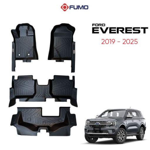 Thảm lót sàn ô tô TPE Ford Everest 2019 - 2025