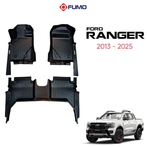 Thảm lót sàn ô tô TPE Ford Ranger 2013 - 2025