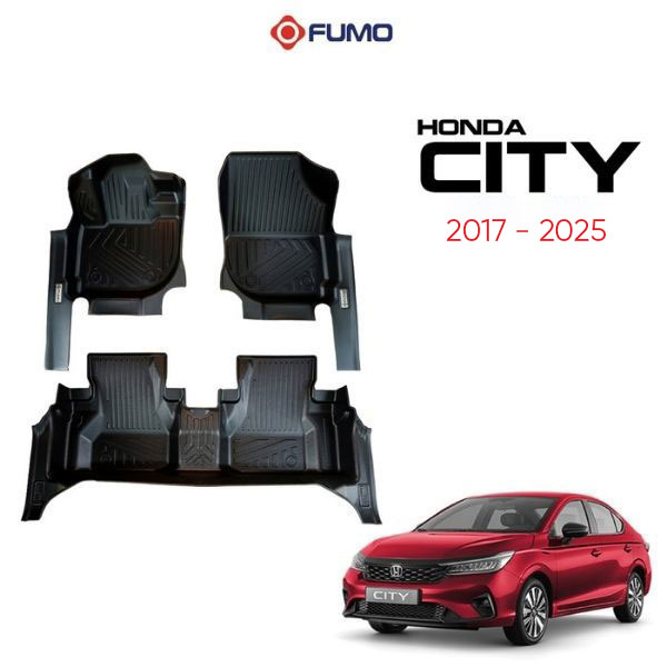 Thảm lót sàn ô tô TPE Honda City 2017 - 2025
