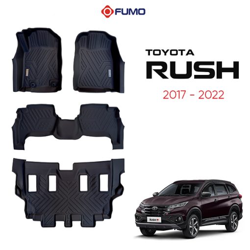 Thảm Lót Sàn Ô Tô TPE Toyota Rush 2017 - 2022