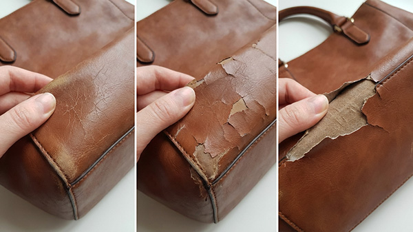 cách nhận biết da PU sắp bị nổ