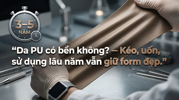 da PU có bền không 2