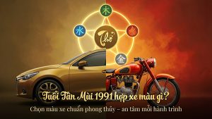 tuổi tân mùi 1991 hợp xe màu gì