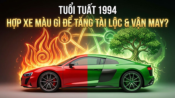 tuổi tuất 1994 hợp xe màu gì
