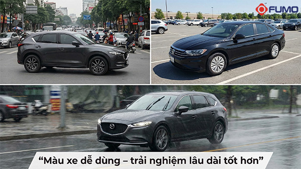 chọn màu xe cho 1996 theo thục tế sử dụng