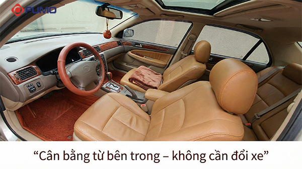 cách cân bằng nếu mua xe chưa hợp màu