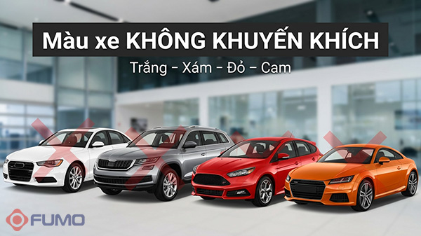 nam sinh năm 1972 nên tránh màu xe gì