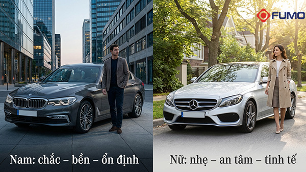 nam và nữ 1993 nên chọn màu xe khác nhau thế nào