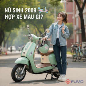 nữ sinh 2009 hợp xe màu gì