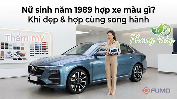 nữ sinh năm 1989 hợp xe màu gì