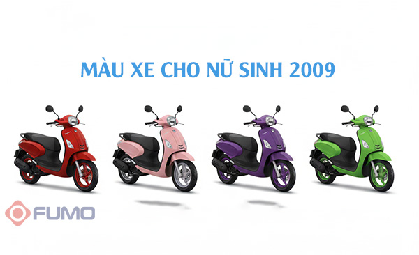 nữ sinh 2009 hợp màu xe gì nhất