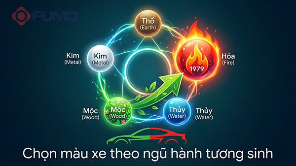 tuổi mùi 1979 hợp xe màu gì nhất