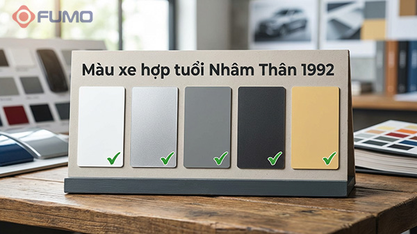 tuổi nhâm thân 1992 hợp xe màu gì nhất