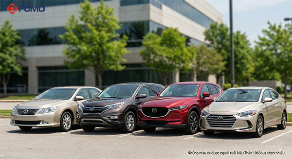 tuổi mậu thân 1968 hợp xe màu gì theo phong thuỷ