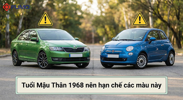 tuổi mậu thân 1968 kỵ xe màu gì