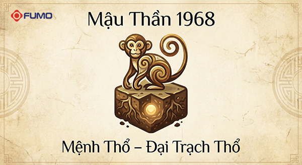 tuổi mậu thân 1968 là mệnh gì