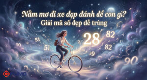 Nằm mơ đi xe đạp đánh đề con gì?