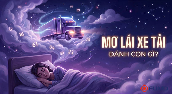 nằm mơ thấy mình lái xe tải đánh con gì